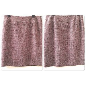 Ann Taylor Loft Skirt Size 12 Wool Tweed